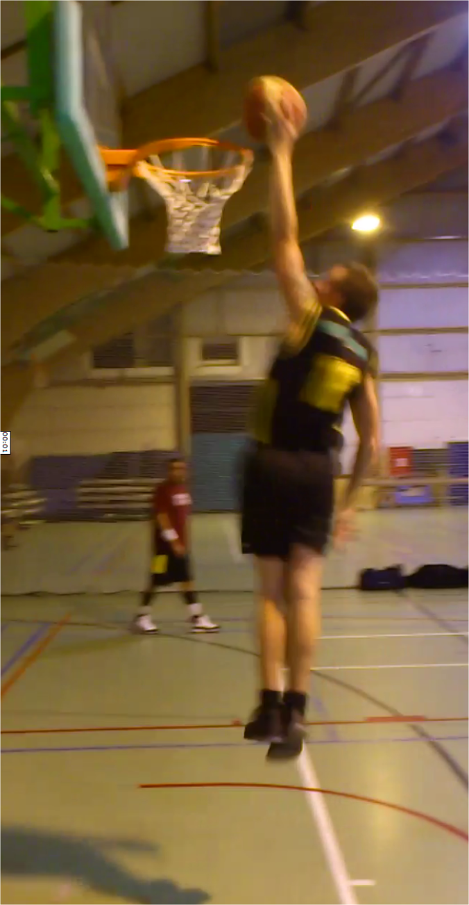 Steven Deschuyteneer Sport spieren ego voeding Basket dunk