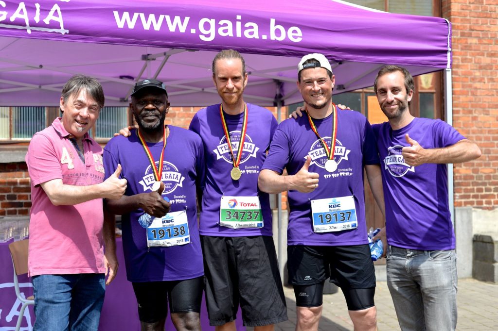 Steven Deschuyteneer Wat is dierenvriend 2018 GAIA 20km Brussel