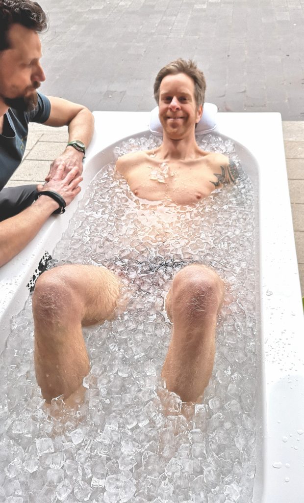 Steven Deschuyteneer 1 jaar koud douchen het resultaat WHM Dirk Janssen