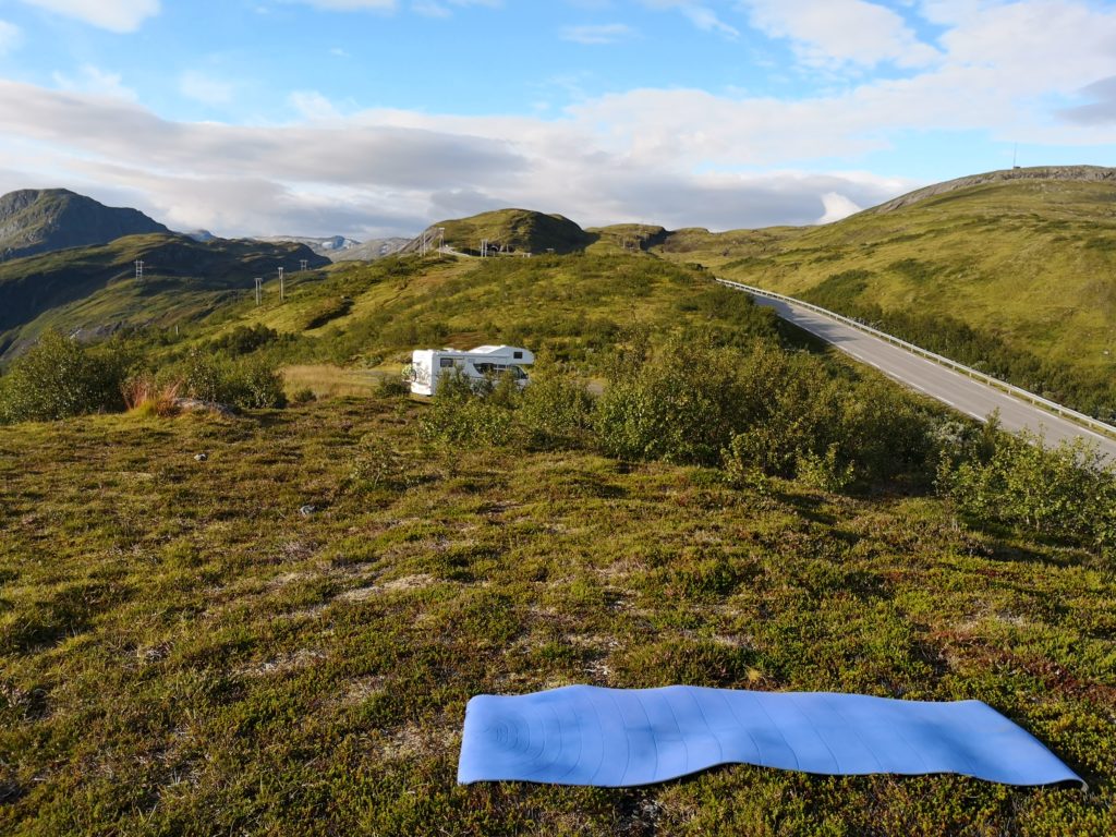 Steven Deschuyteneer Motorhome Mobile Home ervaring Denemarken Zweden Noorwegen Viewpoint Vik