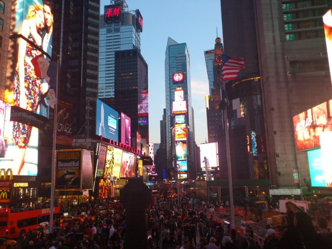 Steven Deschuyteneer Waarom we zo graag eten wat we eten Time Square New York