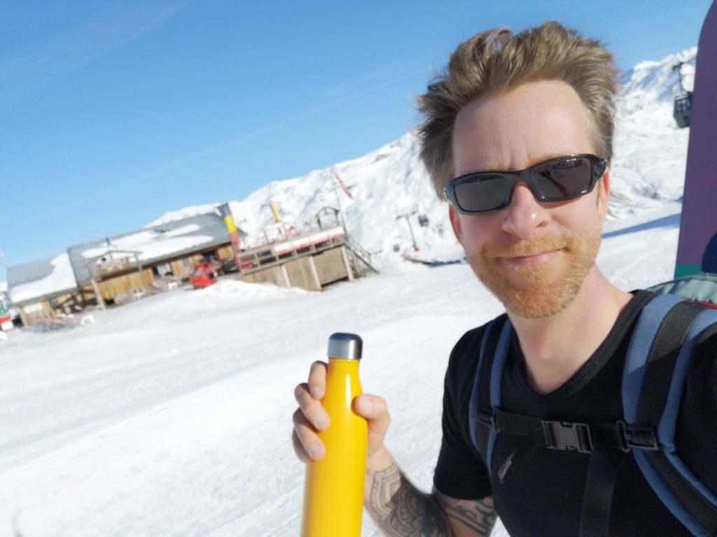 Steven Deschuyteneer Hoe waarom en wat je ontdekt als je te voet de skipiste opgaat drinken